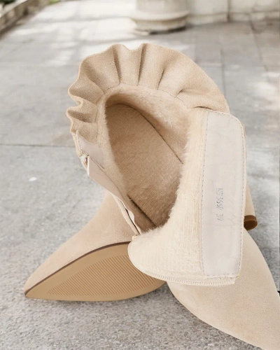 Royalfashion Dámské kozačky na jehle Lexse