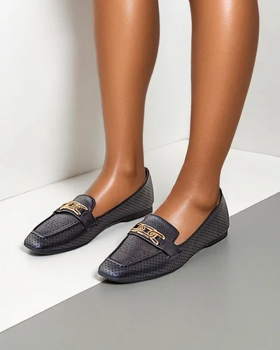 Royalfashion Otevřené dámské mokasíny Besione