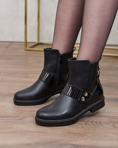 Жіночі черевики Royalfashion Black Moretix