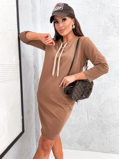 Royalfashion Dámské bavlněné mini šaty