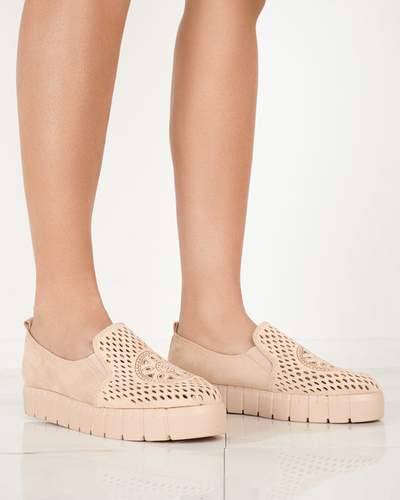 OUTLET Жіноче пудроподібне ажурне взуття Ihalmi - Взуття