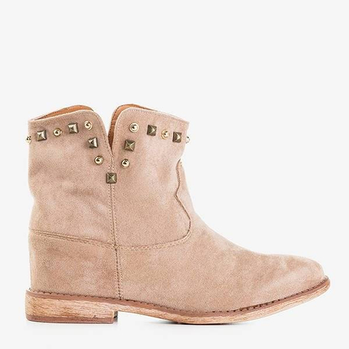 ВИХІД Черевики на внутрішньому танкетці в світло-коричневому кольорі Брунео - Взуття