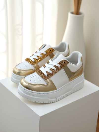 Royalfashion Жіночі кросівки з блискітками Qisofi