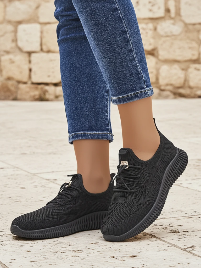 Royalfashion nazouvací dámské sportovní boty z textilní tkaniny Royaletta