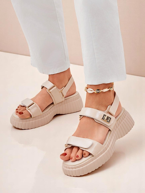 Royalfashion Жіночі сандалі на товстішій підошві Aganda