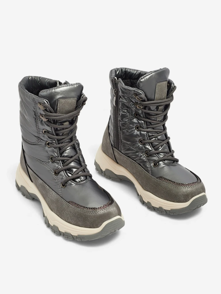 Kotníkové Dámské Aurora Stříbrné Ekologické Ležérní na Zimu