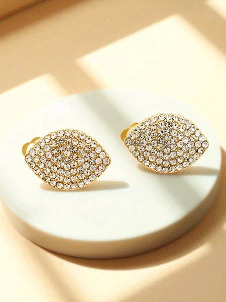 Royalfashion Dámské klipsové náušnice s kubickou zirkonií