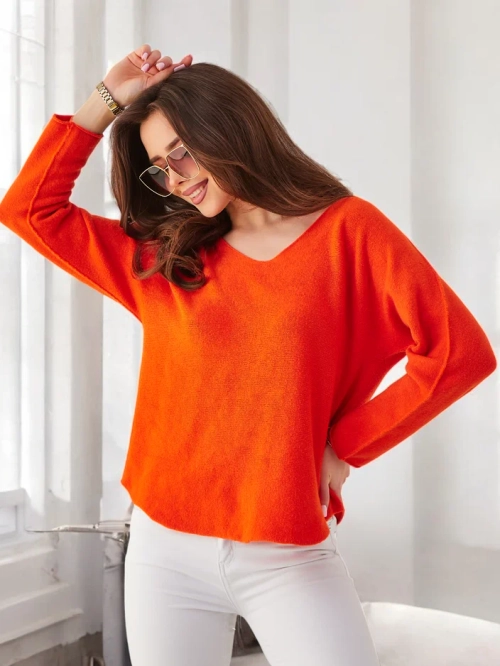 Royalfashion В'язаний тонкий жіночий светр з віскози