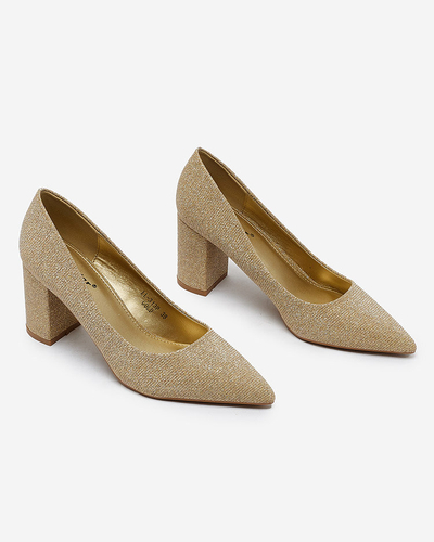 Royalfashion Dámské lodičky Eotira Glitter Stiletto Post Top