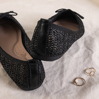 OUTLET Жіночі плетені балерини від Wewo - Взуття