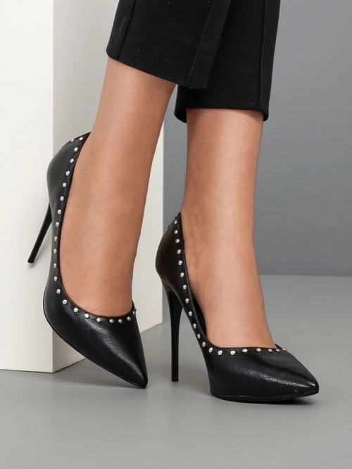 Royalfashion Жіночі туфлі на підборах з шипами Koscalle