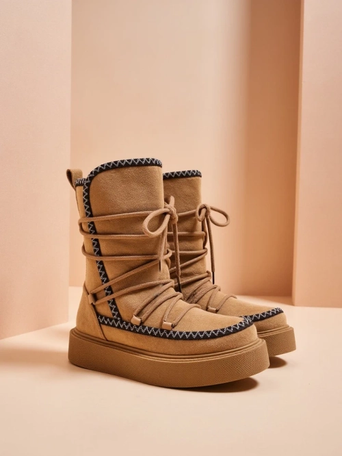 Royalfashion Жіночі черевики на шнурівці Siozi