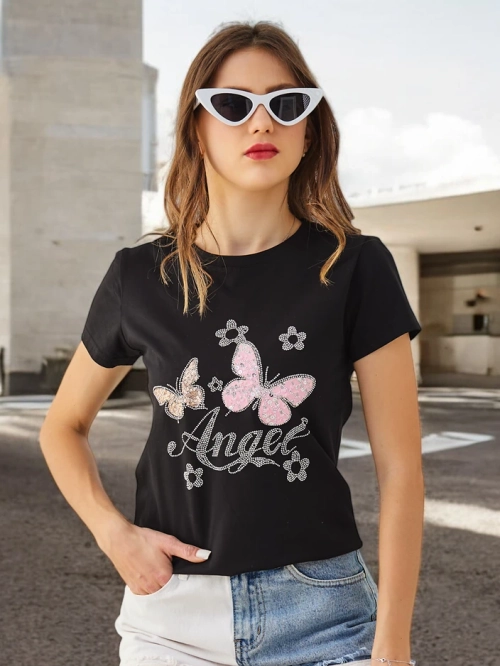 Royalfashion Женська бавовняна футболка Бабка