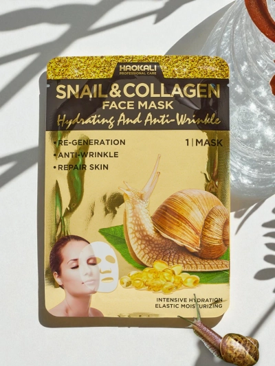 HydraVenus Collagen Snail Mask – intenzivní hydratace a regenerace pleti
