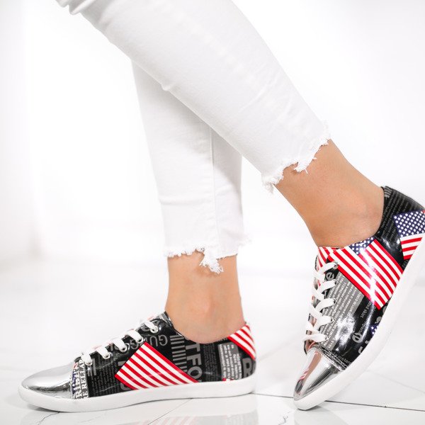 Černé tenisky Gladys - obuv