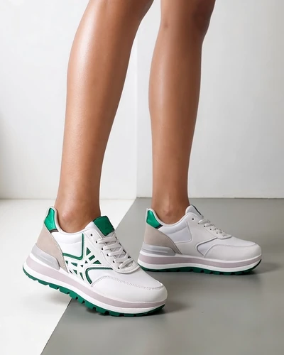 Royalfashion Жіночі кросівки з блискітками Senues