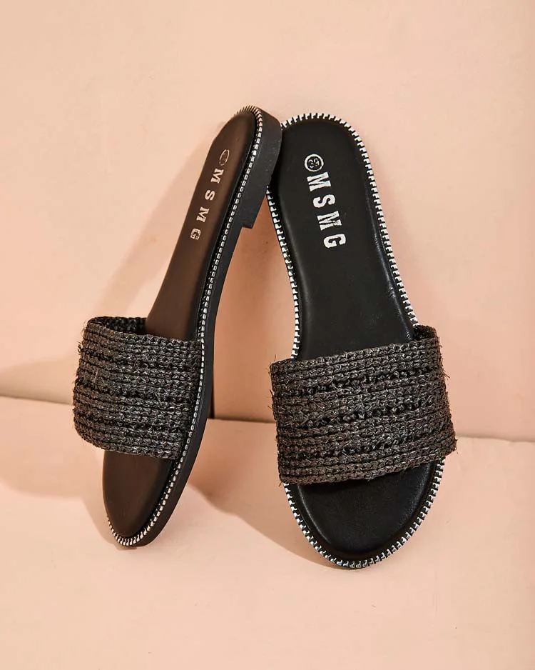 Royalfashion Dámské žabky s plochou podrážkou Bofira