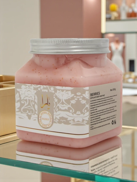 Дрібнозернистий пілінг для обличчя та тіла Berries