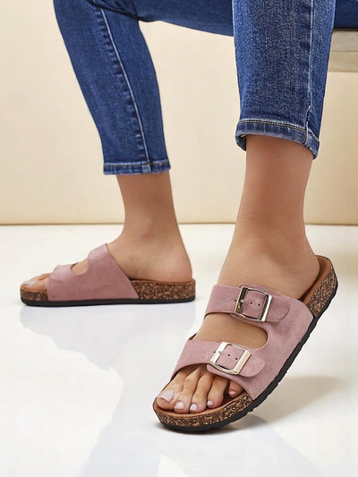 Royalfashion Dámské sandály s přezkami Foumy