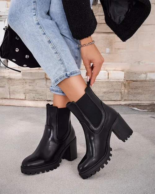 Жіночі черевики на шпильці Royalfashion