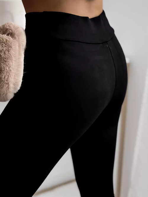 Легінси утеплені чорні жіночі - Одяг