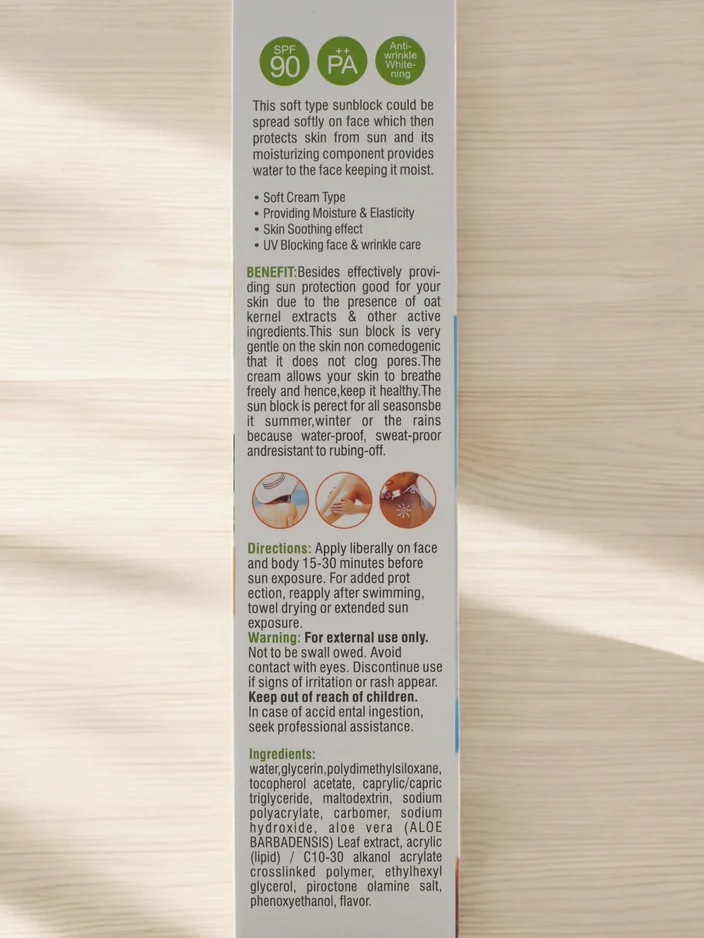 Opalovací krém 90 SPF 80ml