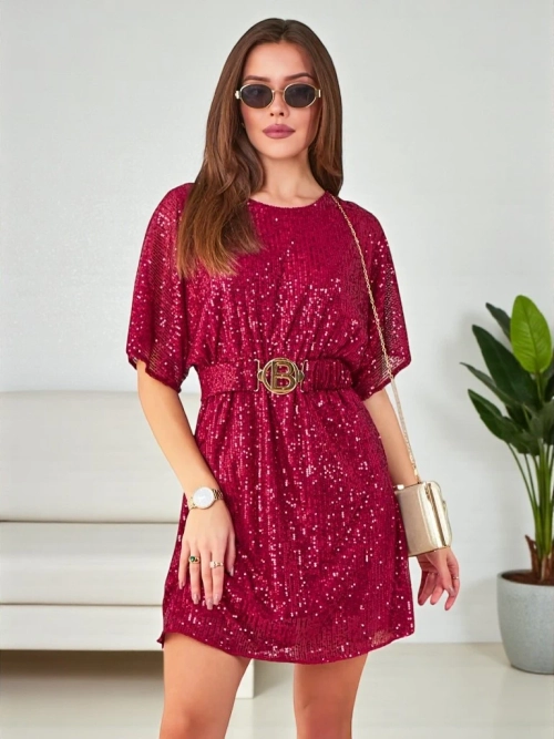Royalfashion Жіноча сукня з пайєтками
