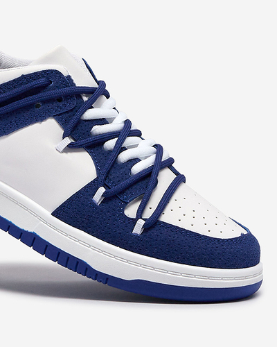 Dámské sportovní tenisky v bílé a tmavě modré barvě Riloxi - Obuv