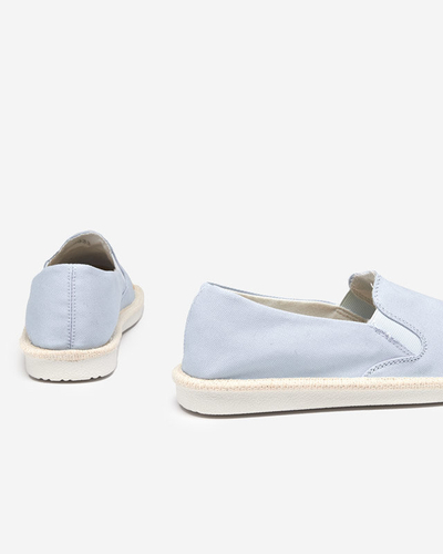 OUTLET Světle modré dámské espadrilky Joll - Obuv