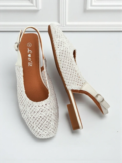 Royalfashion Жіночі сандалі з відкритою п'ятою Breeze Woven