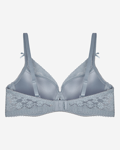 Бюстгальтер жіночий на кісточках синій - Lingerie