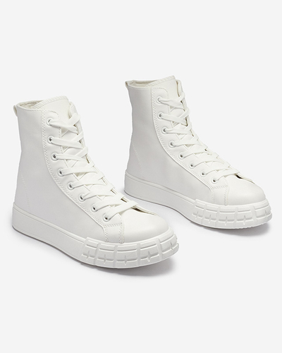 Білі жіночі спортивні туфлі Feieef- Footwear