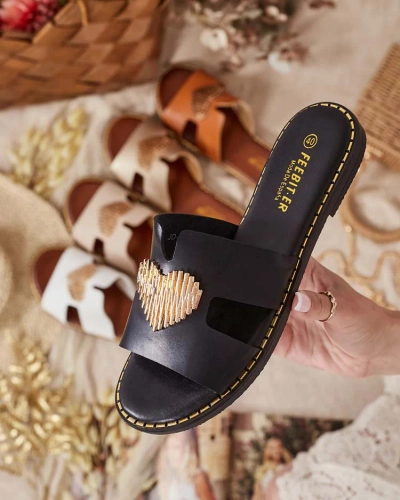 Royalfashion Dámské žabky s plochou podrážkou Olis