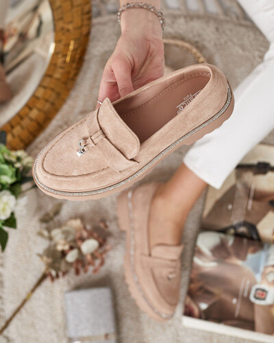 Royalfashion Dámské mokasíny se zirkony Ali