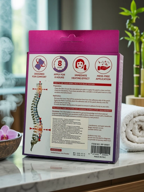 Aurora Therma - Зігрівальні пластирі на шию та потилицю 50 г (6 шт.)