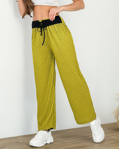 Royalfashion Жіночі широкі штани в смужку