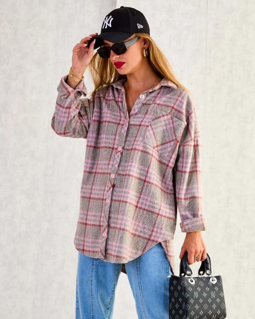 Жіноча сорочка в клітинку Royalfashion