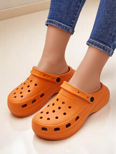 Royalfashion Dámské perforované gumové žabky Dellosa