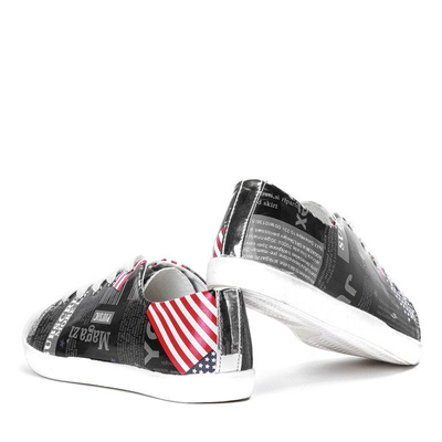 Černé tenisky Gladys - obuv