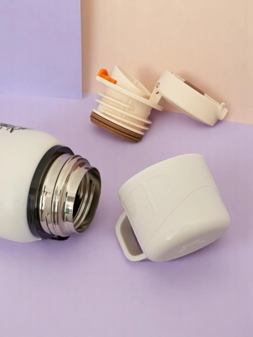 Royalfashion Термомок із чашкою Рожеве село