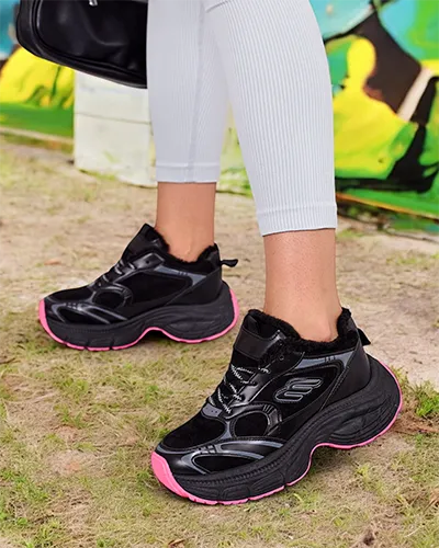 Royalfashion Dámské zateplené tenisky Cimen