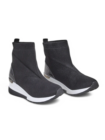 Royalfashion Dámské nazouvací wedge tenisky s kamínky Viseq
