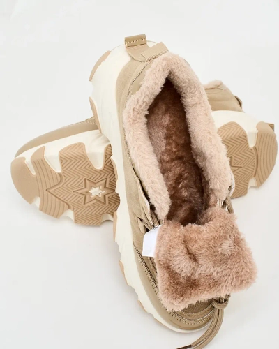 Royalfashion Dámské zateplené tenisky Caroz