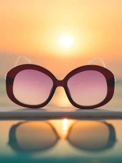 Royalfashion Сонцезахисні окуляри з декоративними дужками Glam Shine