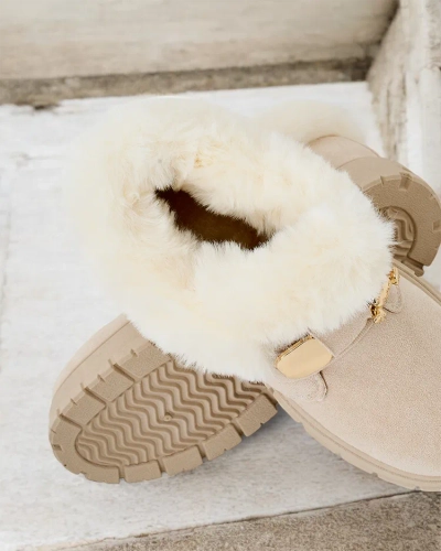 Royalfashion Жіночі короткі черевики а-ля снігоступи Dobis