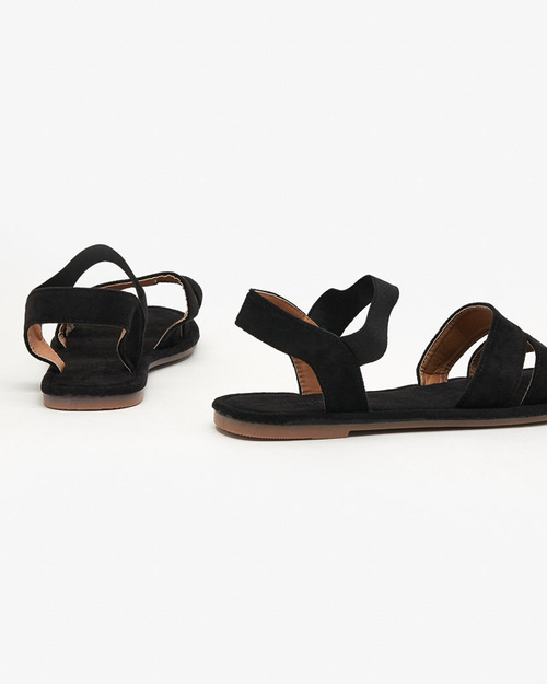 Чорні жіночі босоніжки Nerina