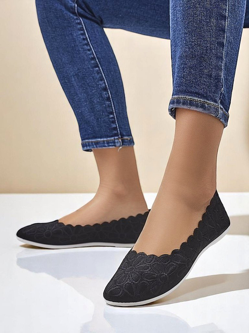 Жіночі квіткові балетки Royalfashion Magerro