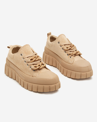 Коричневі жіночі кросівки Mishta