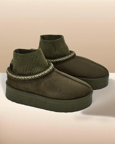 Royalfashion Krátké sněhové boty pro ženy Narorzi
