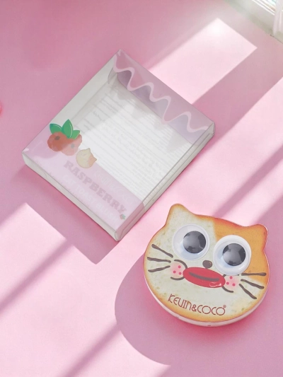 Kevin&Coco Cat Toast Blush Tlačený ruměnec Malina